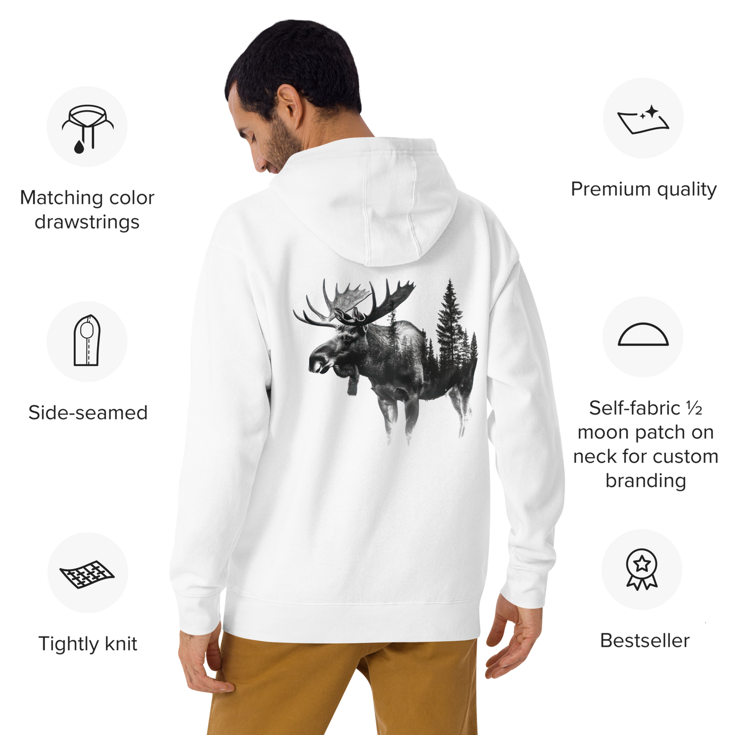 Unisex Premium Hoodie – Skogens Konung