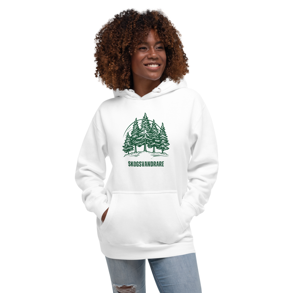 Unisex Premium Hoodie – Skogsvandrare