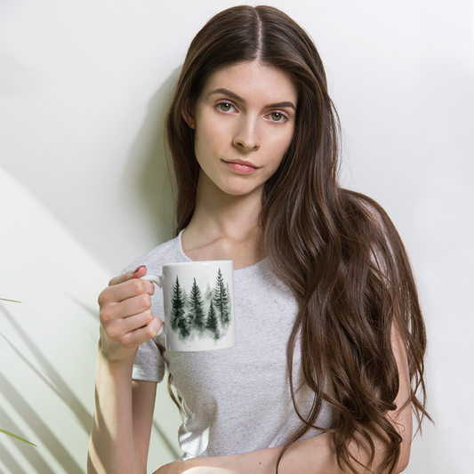 Vit Blank Mugg - Granar