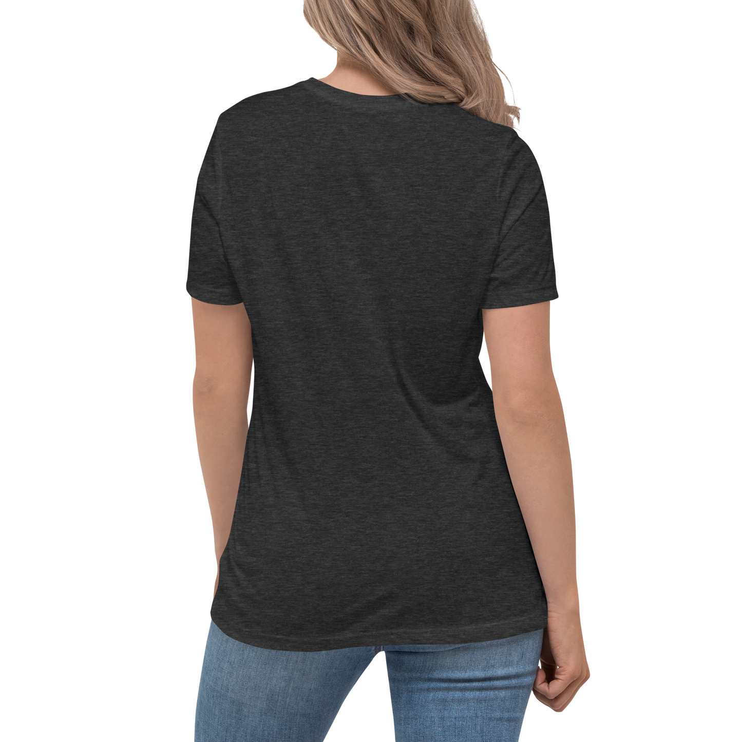 Avslappnad T-shirt för Kvinnor – Låt Dagen Blomstra